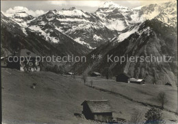 11631768 Braunwald GL Cafestube Muellerberg Berghuette Alpenpanorama Braunwald G - Sonstige & Ohne Zuordnung