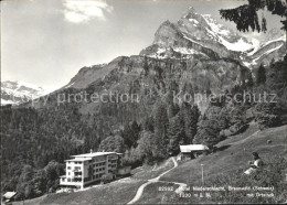 11631765 Braunwald GL Berghotel Niederschlacht Mit Ortstock Glarner Alpen Braunw - Other & Unclassified