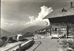 11631730 Mollis Berggasthof Fronalpstock Blick Auf Linthebene Mollis - Other & Unclassified