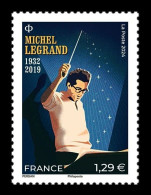 France 2024 Mih. 8729 Music. Composer And Conductor Michel Legrand MNH ** - Nuevos