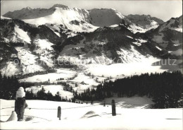 11631701 Schwarzsee Sense Lac Noir Skilifte Riggisalp Und Kaiseregg Wintersportp - Sonstige & Ohne Zuordnung