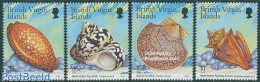 Virgin Islands 1999 Shells 4v, Mint NH, Nature - Shells & Crustaceans - Vie Marine