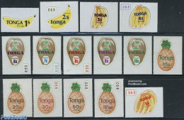 Tonga 1978 Definitives 15v, Mint NH, Nature - Fruit - Fruit