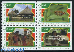 Suriname, Republic 1996 Eco Tourism 4v From Booklet, Mint NH, Nature - Various - Butterflies - Tourism - Surinam