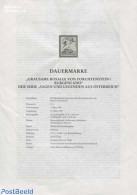 Austria 1997 ROSALIA OF FOR BLACKPRINT, Mint NH - Nuovi