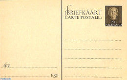 Netherlands 1953 Postcard, 15c, Unused Postal Stationary - Covers & Documents