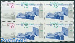 Netherlands 1990 Europa 2v Blocks Of 4 [+], Mint NH, History - Europa (cept) - Post - Nuovi