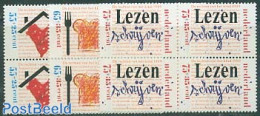 Netherlands 1989 Child Welfare 3v Blocks Of 4 [+], Mint NH - Nuevos