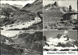 11631647 Klausenpass Alpenpass Berghotel Passhoehe Kapelle Alpenpanorama Klausen - Sonstige & Ohne Zuordnung