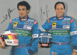 Tematica  Automobilismo  - F 1 - J. Alesi - G. Berger - (3) - Grand Prix / F1