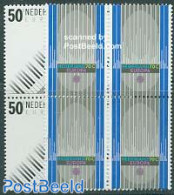 Netherlands 1985 Europa, Music 2v Blocks Of 4 [+], Mint NH, History - Performance Art - Europa (cept) - Music - Ongebruikt