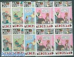 Netherlands 1984 Child Welfare 4v Blocks Of 4 [+], Mint NH, Health - Nature - Performance Art - Dentistry - Dogs - Mus.. - Nuevos