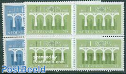 Netherlands 1984 Europa 2v Blocks Of 4 [+], Mint NH, History - Europa (cept) - Unused Stamps