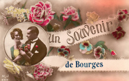 BOURGES : Un Souvenir De Bourges Portrait De Couple - Bourges