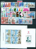Monaco 1979 Yearset 1979, Complete, 41v + 2s/s, Mint NH, Various - Yearsets (by Country) - Ongebruikt