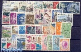 Monaco 1966 Yearset 1966, Complete, 36v, Mint NH, Various - Yearsets (by Country) - Nuevos