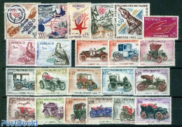 Monaco 1961 Yearset 1961, Complete, 22v, Mint NH, Various - Yearsets (by Country) - Nuevos