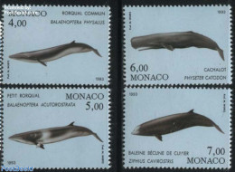 Monaco 1993 Sea Mammals 4v, Mint NH, Nature - Sea Mammals - Ongebruikt