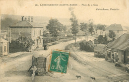 25)   LABERGEMENT  -  SAINTE MARIE  - Place De La  Gare - Altri & Non Classificati