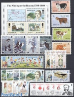 Isle Of Man 1989 Yearset 1989 (31v+1s/s), Mint NH, Various - Yearsets (by Country) - Unclassified