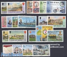 Isle Of Man 1975 Yearset 1975 (22v), Mint NH, Various - Yearsets (by Country) - Sin Clasificación