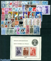 Belgium 1960 Yearset 1960, Complete, 53v + 1 S/s, Mint NH, Various - Yearsets (by Country) - Ungebraucht