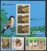 Azores 1986 Yearset 1986 (7v+1s/s), Mint NH, Various - Yearsets (by Country) - Non Classés