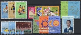 Netherlands Antilles 1974 Yearset 1974 (15v), Mint NH, Various - Yearsets (by Country) - Non Classés