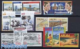 Aruba 2002 Yearset 2002 (16v), Mint NH, Various - Yearsets (by Country) - Non Classés