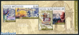 Australia 2001 100 Years Australian Commonwealth S/s, Mint NH, Transport - Ships And Boats - Unused Stamps