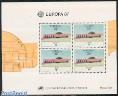 Azores 1987 Europa, Modern Architecture S/s, Mint NH, History - Europa (cept) - Art - Modern Architecture - Azores