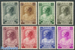 Belgium 1937 Anti Tuberculosis 8v, Unused (hinged), Health - History - Anti Tuberculosis - Kings & Queens (Royalty) - Nuovi