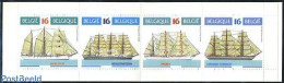 Belgium 1995 Ships Booklet, Mint NH, Transport - Stamp Booklets - Ships And Boats - Nuovi