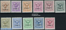 Belgium 1964 Precancels 1964 11v, Mint NH - Nuevos