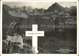 11631595 Mullern Plattenkreuz Blick Gegen Fronalpstock Glarner Alpen Mollis - Sonstige & Ohne Zuordnung