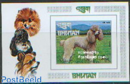 Bhutan 1973 Dogs S/s Imperforated, Mint NH, Nature - Dogs - Bhután