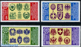 Bulgaria 1983 European Safety Conference 4v, Mint NH, History - Coat Of Arms - Unused Stamps