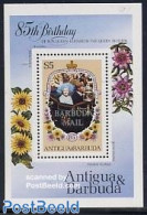 Barbuda 1985 Queen Mother S/s, Mint NH, History - Kings & Queens (Royalty) - Familles Royales