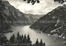 11631588 Glarus GL Panorama Blick Von Der Schwammhoehe Auf Kloentalersee Glarus - Sonstige & Ohne Zuordnung