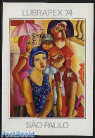 Brazil 1974 Lubrapex S/s, Mint NH, Art - Modern Art (1850-present) - Nuevos