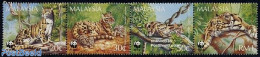 Malaysia 1995 WWF 4v [:::], Mint NH, Nature - Animals (others & Mixed) - Cat Family - World Wildlife Fund (WWF) - Altri & Non Classificati