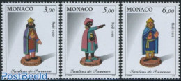 Monaco 1995 Christmas 3v, Mint NH, Religion - Christmas - Ungebraucht