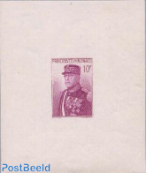 Monaco 1938 National Day S/s, Unused (hinged), History - Kings & Queens (Royalty) - Unused Stamps