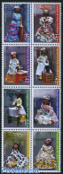 Netherlands Antilles 2008 Women: Silent Providers 8v [+++], Mint NH, History - Various - Women - Costumes - Textiles -.. - Non Classés