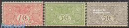 Netherlands 1906 Anti Tuberculosis 3v, Unused (hinged), Health - History - Nature - Anti Tuberculosis - Health - Coat .. - Unused Stamps