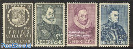 Netherlands 1933 Willem Van Oranje 4v, Unused (hinged), History - Various - Coat Of Arms - Kings & Queens (Royalty) - .. - Ungebraucht