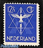 Netherlands 1933 World Peace 1v, Unused (hinged), History - Nature - Peace - Birds - Nuevos