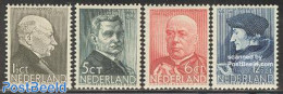 Netherlands 1936 Famous Persons 4v, Unused (hinged), History - Science - Politicians - Physicians - Ongebruikt