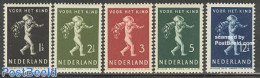 Netherlands 1939 Child Welfare 5v, Unused (hinged), Nature - Fruit - Ongebruikt