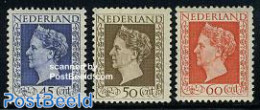 Netherlands 1948 Definitives 3v, Unused (hinged) - Ongebruikt